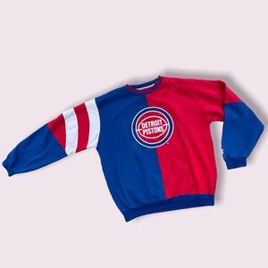 Vintage Starter Detroit Pistons Sweater